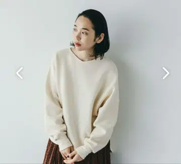 와플 소재 돌먼 풀오버