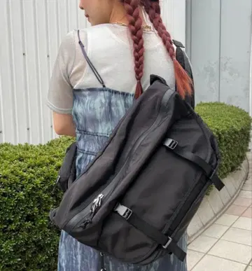 JEANASIS 발수 로고 메신저 BAG