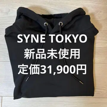 [새상품] SYNE TOKYO x 아키 토키토 블랙 후드티 XS