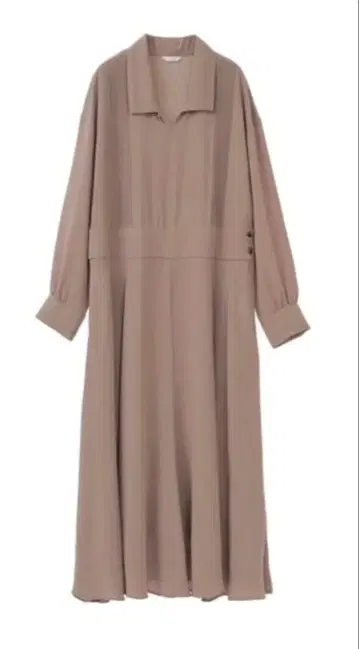 CLANE 롱 원피스 베이지