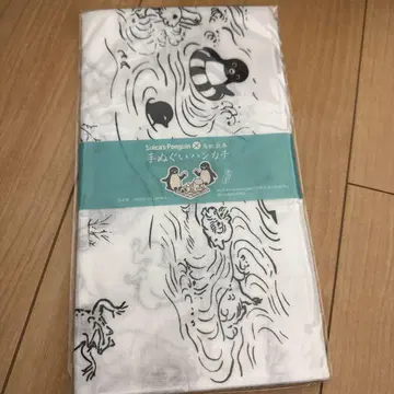 즉시 구매 가능 수박 펭귄 손수건