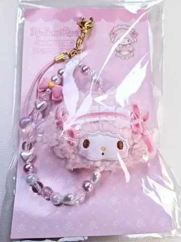 [ 미개봉 새상품 ] 마이 스위트 피아노 봉제 인형 포함 폰 스트랩 핑크