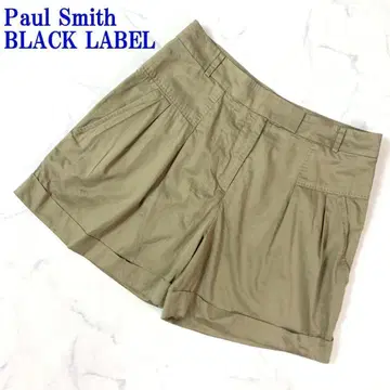 폴스미스 블랙 라벨 롤업 숏팬츠 카키 40 C535