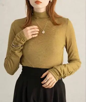 개더 하이넥 시어 탑 hinari