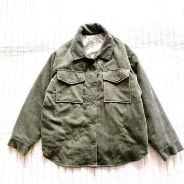 사만사 모스모스 코듀로이 자켓 블루종 아우터 Free 카키