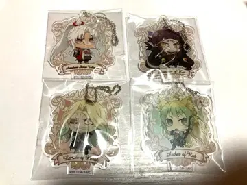 FateApocrypha 아크릴 스탠드 키링 4종 토지코레