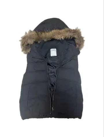 y2k 퍼 달린 다운 베스트