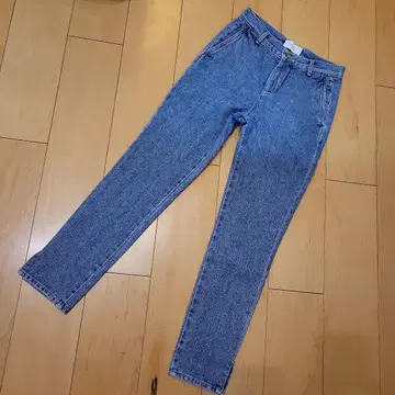 STUDIOUS 데님 팬츠 밑단 슬릿 사이즈 0