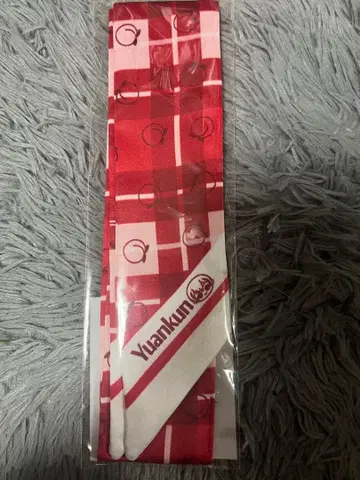 컬러풀 피치 카라피치 유안군 리본 스카프