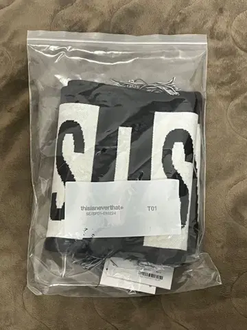 Thisisneverthat 머플러 블랙