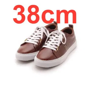 [ emmi ] M.MOUSTACHE BRIGITTE 가죽 느낌 스니커즈