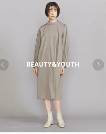 [ 컨디션 최상 ] BEAUTY&YOUTH 스탠드 카라 원피스