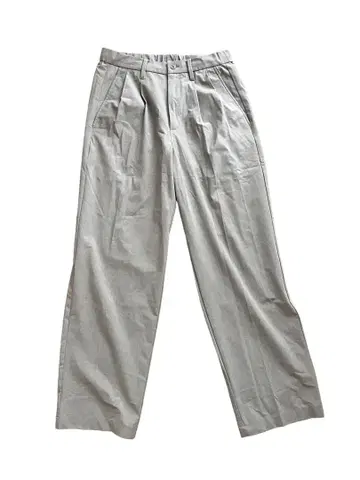 새상품 무인양품 와이드 이지 팬츠 그레이 M 사이즈 MUJI