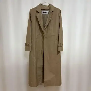 paiody 베이지 롱 코트 허리 벨트 포함