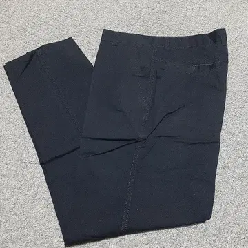 블랙 치노 팬츠 면 100%