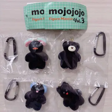 mojojojo 피규어 마스코트 Vol.3 컴플리트 세트 블랙