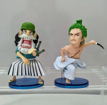 원피스 월드 컬렉터블 피규어 와노쿠니 4 [ 우솝 & 조로 ] 세트품