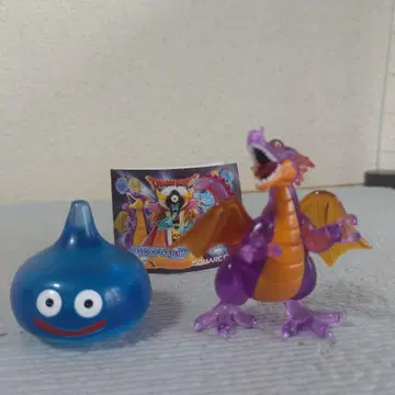 드래곤 퀘스트 크리스탈 몬스터즈 용왕과 슬라임 2세트