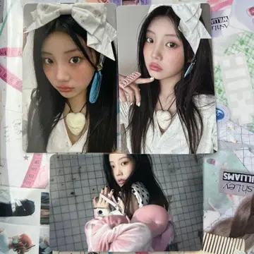 ILLIT 원희 트레이딩 카드 HMV 럭키 드로우 혜택 봉입