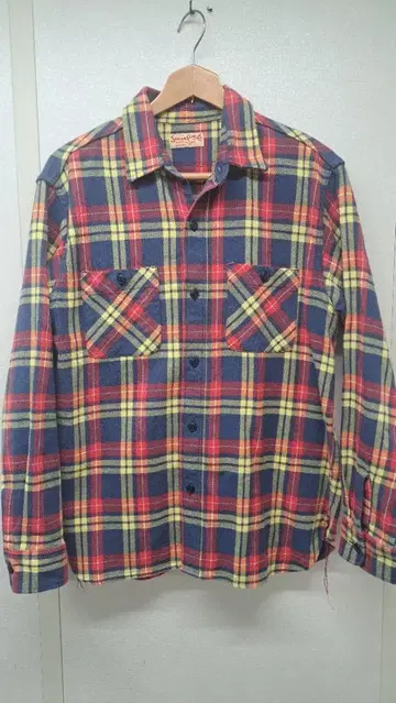 슈가케인 플란넬 셔츠 컨디션 최상 1 선서프 화이츠빌 웨어하우스