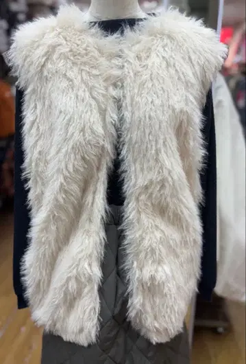 롱 퍼 베스트 L 사이즈