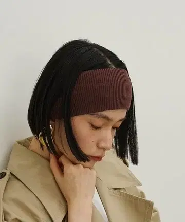 room153 헤어밴드 브라운