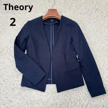 띠어리 스트레치 노카라 자켓 네이비 최근 모델 M 연중무휴