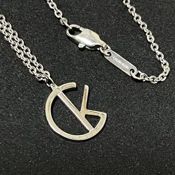 캘빈클라인 CK 로고 모티브 목걸이