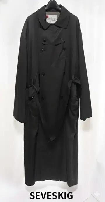 seveskig 세브시그 새상품 롱 트렌치코트 L 사이즈 샘플