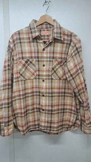 슈가케인 플란넬 셔츠 컨디션 최상 3 선서프 페로우즈 웨어하우스