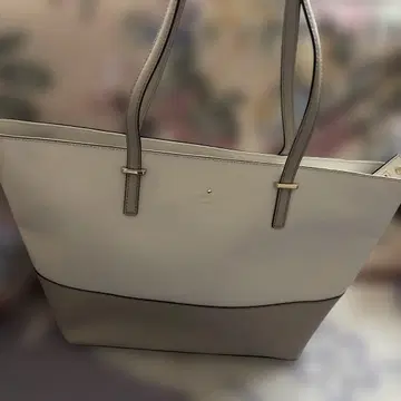 미사용품 kate spade 베이지 토트백