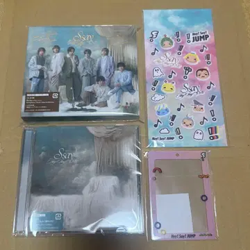 Hey! Say! JUMP 앨범 S say 초회 한정판1 일반ver 씰