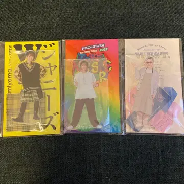 미개봉 새상품 WEST. 카미야마 토모히로 아크릴 스탠드 3개 세트