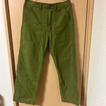 [ 새상품급 ] 건호 베이커 팬츠 M 카키