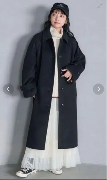 FREAK'S STORE 비버 롱 스텐카라 코트