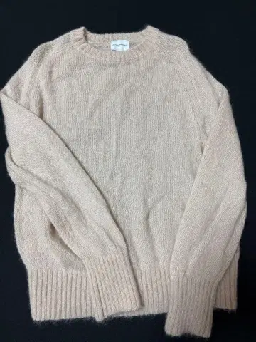 UNITED ARROWS 베이지 긴팔 니트 스웨터