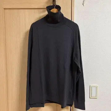 플러스 j 메리노 블렌드 터틀넥 스웨터 L