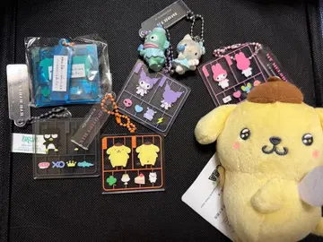 산리오 봉제 인형 폼폼푸딩 굿즈 마스코트