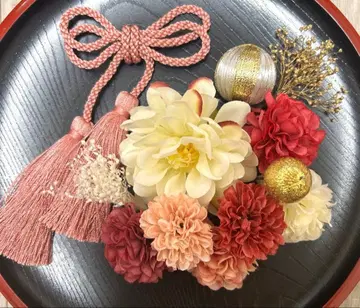 성인식 졸업식 시치고산 사전 촬영 머리 장식