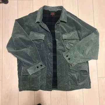 68&brothers 그린 코듀로이 자켓