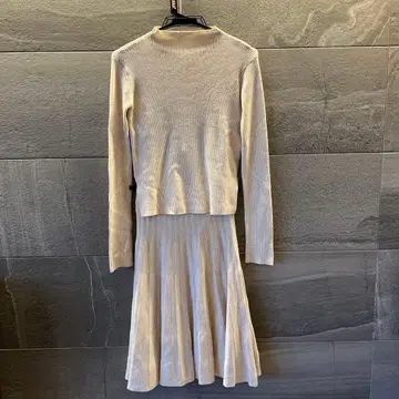 [ LIMITLESS LUXURY ] 니트 스커트 셋업