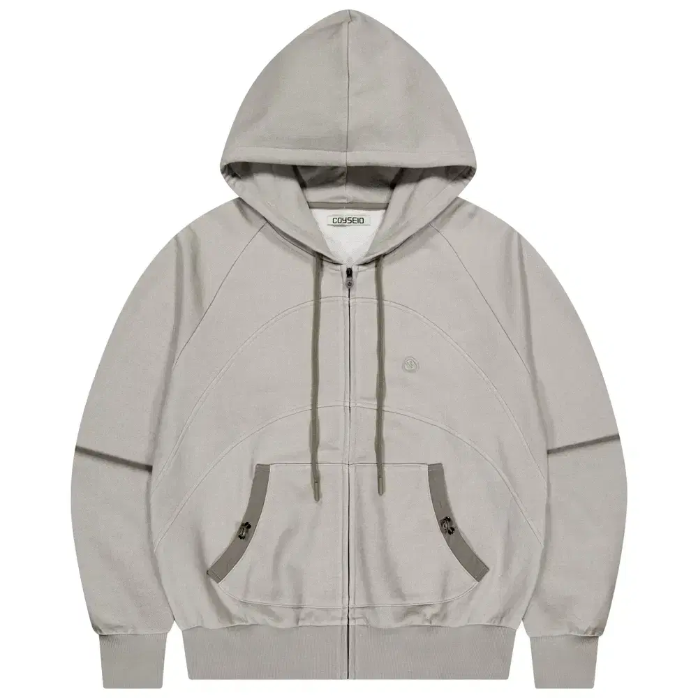 COYSEIO | 코이세이오 New) Koi Sei O 038 Stripe Zip-up Charcoal on