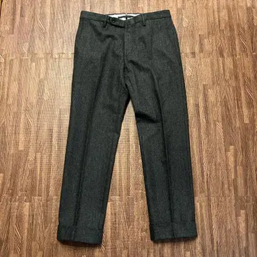 새상품급 가을/겨울 인코텍스 슬랙스 46 그레이 울