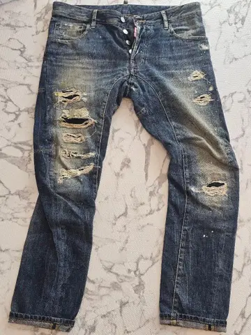 DSQUARED2 데미지 가공 데님