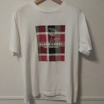 BLACK LABEL CRESTBRIDGE 장미 무늬 T셔츠 L
