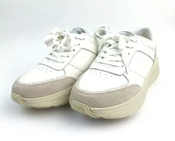 새상품 핏플랍 여성용 가죽 스웨이드 스니커즈 25cm