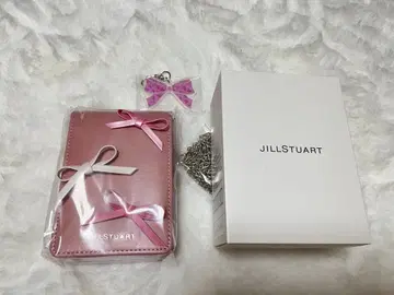 질스튜어트 2025 홀리데이 리본 파우치 & 참