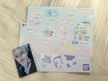 JOCHUM 캐릭터 씰(루루) 시로이와 루키 트레이딩 카드 세트