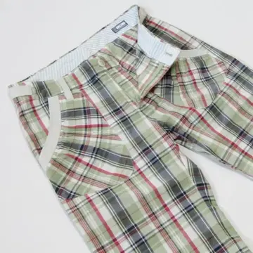 ZOY 조이 여성용 골프 체크 하프 팬츠 사이즈 36