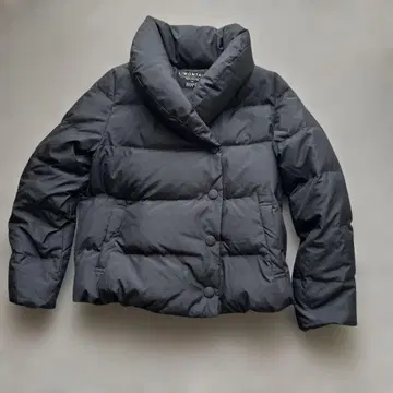 ROPE 다운 자켓 블랙